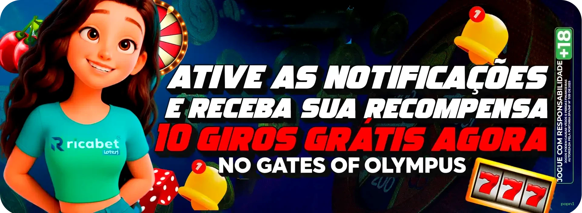 Cadastro rápido e seguro na popn1